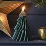 Christmas Tree Shaped Candle, thumbnail 1 of 2