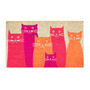 Cool Cats On A Mat Doormat, thumbnail 1 of 2