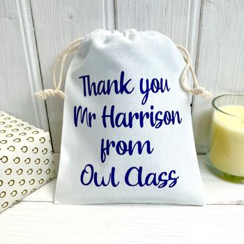 Personalised Thank You Teacher Gift Bags, 5 of 7