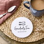 Personalised Father's Day Grandad's Tea Ceramic Coaster, thumbnail 1 of 4