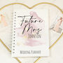 Pink And Gold Marble Wedding Planner Hardback Notebook, thumbnail 1 of 6