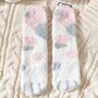 Fluffy Cat Paw Socks, thumbnail 7 of 12