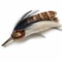 Country Style Feather Corsage Brooch Pins, thumbnail 10 of 12