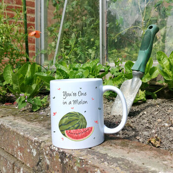Personalised You're One In A Melon Mug | Fruit Puns, 4 of 5