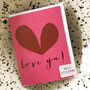 Mini Love Ya! Card, thumbnail 4 of 5