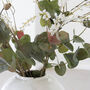 Faux Blush Eucalyptus And Willow Arrangement, thumbnail 3 of 5