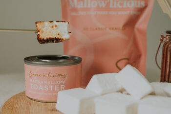 Luxurious Handmade Marshmallow S'mores Kit, 5 of 5