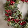 Windsor Wine Red Berry Wreath, thumbnail 5 of 7