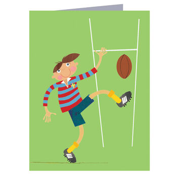 Mini Rugby Boy Card, 2 of 4