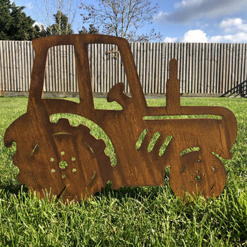 Tractor Garden Ornament Decoration Great Gift Idea, 2 of 3