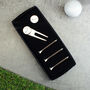 Golf Gift Set Silver Plated Gifts For Golfers, thumbnail 1 of 5