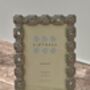 Sixtrees Jewel Sarah Four X Six Photo Frame, thumbnail 2 of 3