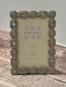 Sixtrees Jewel Sarah Four X Six Photo Frame, 2 of 3