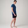 Men's 'Ultramarine' Bamboo Short Pyjama Set, thumbnail 2 of 7