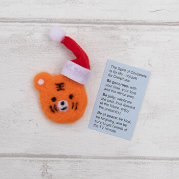 Tiger Christmas Spirit Animal In A Matchbox, 8 of 8