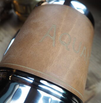 Personalised Leather Wrapped Tankard, 2 of 7