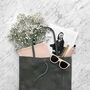 Personalised Real Leather Tote Bag, thumbnail 4 of 12