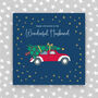 Happy Christmas Wonderful Husband Card, thumbnail 1 of 3