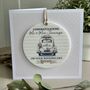 Wedding Personalised Card With Keepsake, thumbnail 4 of 4