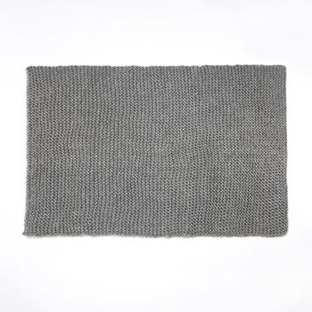 Nyssa Merino Blanket Beginner Knitting Kit, 7 of 9