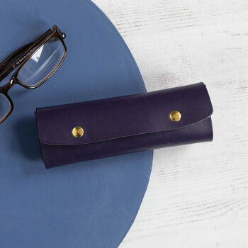 Personalised Leather Glasses Case, 11 of 12
