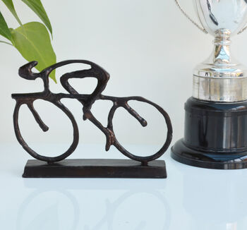 Cyclist Sculpture, 2 of 2