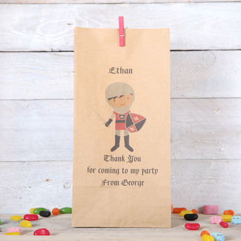 Personalised Knight Party Bag, 2 of 3
