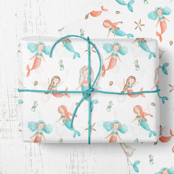 Mermaids Wrapping Paper, 3 of 3