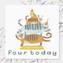 'Four Today' Birthday Card, thumbnail 2 of 2