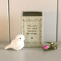 Matchbox Porcelain Bird, thumbnail 1 of 3