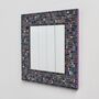 Handmade Mosaic Mirror Lily Pond, thumbnail 1 of 3