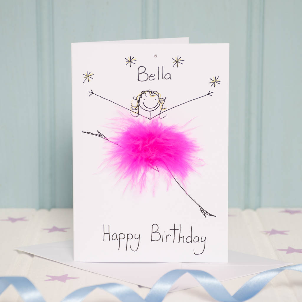 handmade personalised happy birthday card by all things brighton ...