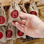 Personalised Wooden Christmas Advent Calendar, thumbnail 6 of 12