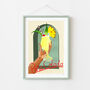 Pina Colada Tropical Cocktail Art Print, thumbnail 1 of 10