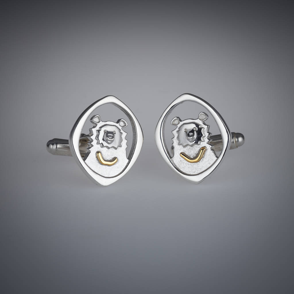 Image of Moon Bear Cufflinks