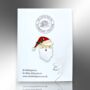 Santa Claus, Father Christmas Festive Enamel Pin Badge, thumbnail 4 of 8