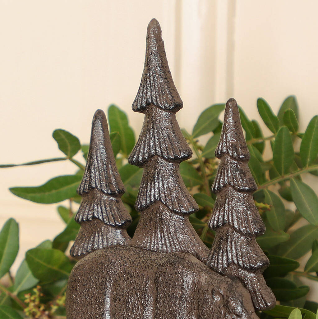 Forest Bear Christmas Stocking Holder By Dibor