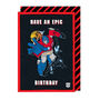 Handmade Transformers Epic Birthday Optimus Prime Greeting Card, thumbnail 1 of 2