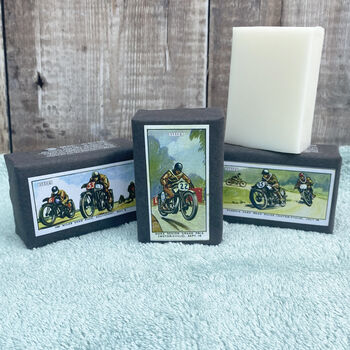 Set Of Three Mini Motorbike Soaps, 8 of 9