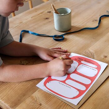 Diy Personalisable Keepsake Christmas Card From Kids, 7 of 9