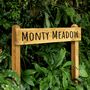 Custom Engraved House Sign With Posts, thumbnail 4 of 12