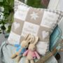 Personalised Natural Memory Cushion**, thumbnail 2 of 6