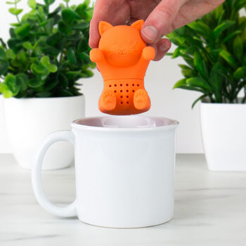 Kit T Cat Tea Strainer, 2 of 5