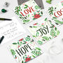 Joy Foliage Christmas Card, thumbnail 7 of 11