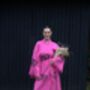 Long Organic Cotton Robe: Pink Eye, thumbnail 6 of 6