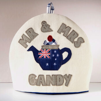 Personalised Australian Tea Pot Cosy Gift, 8 of 12