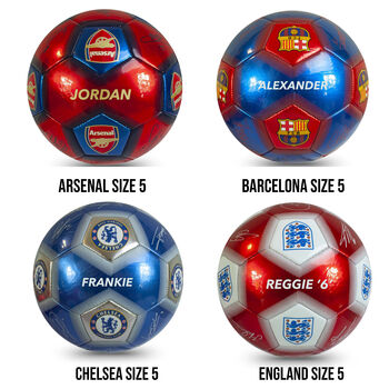 Personalised Football Ball, 3 of 10
