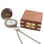The Windsor Personalised Gunmetal Pocket Watch For Graduation, thumbnail 7 of 12