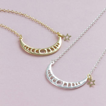 Moon Phases Necklace, 8 of 11
