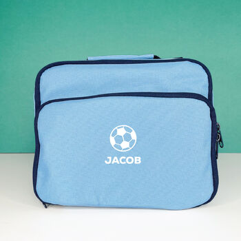 Kids Personalised Football Lunch Box, 3 of 7